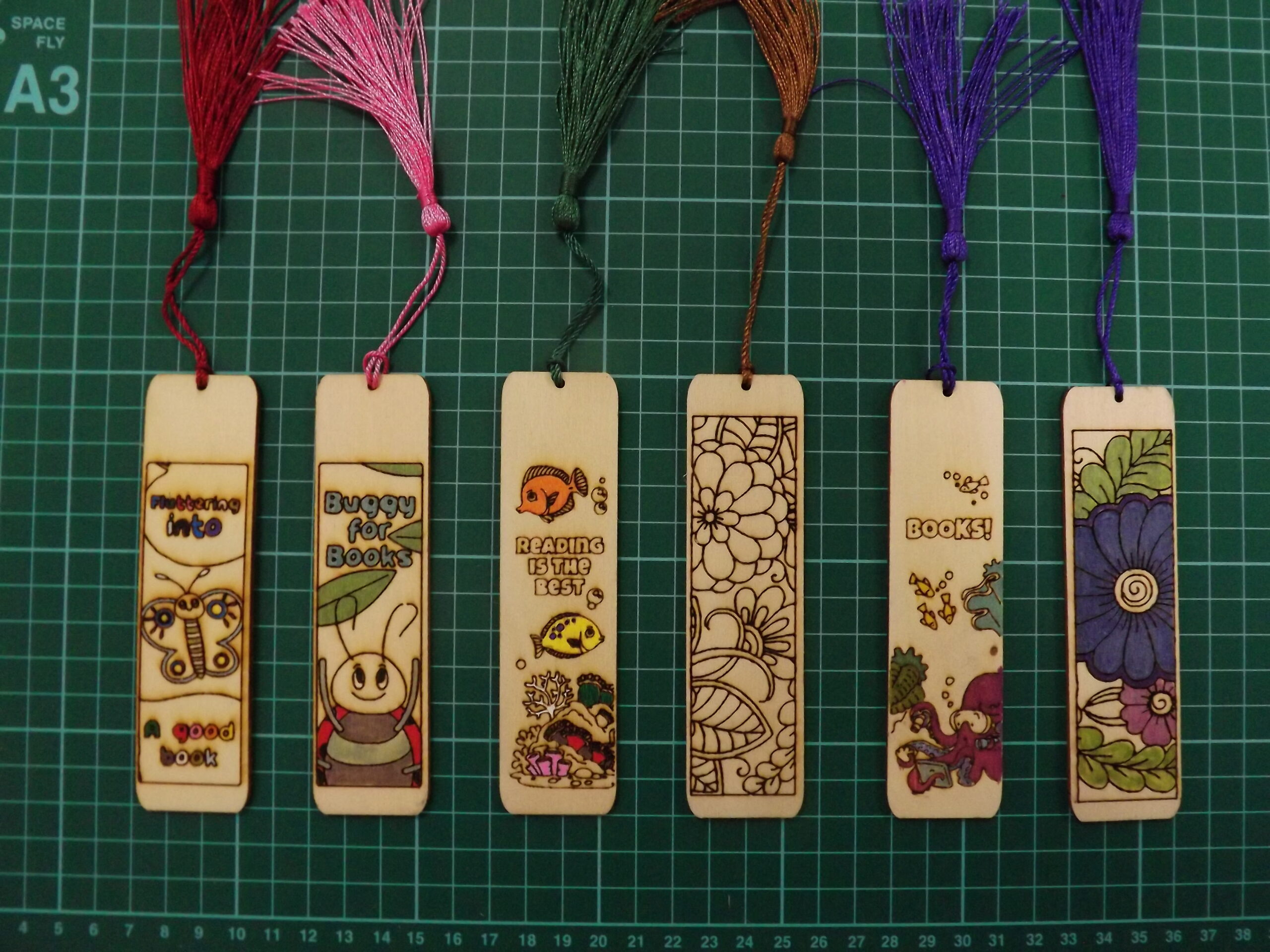 Wooden Bookmark