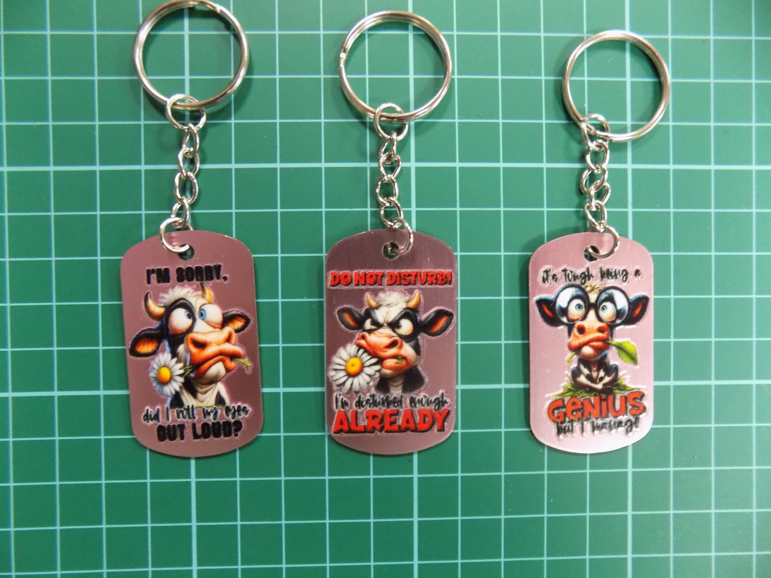 Dog tag Keyring - Image 4