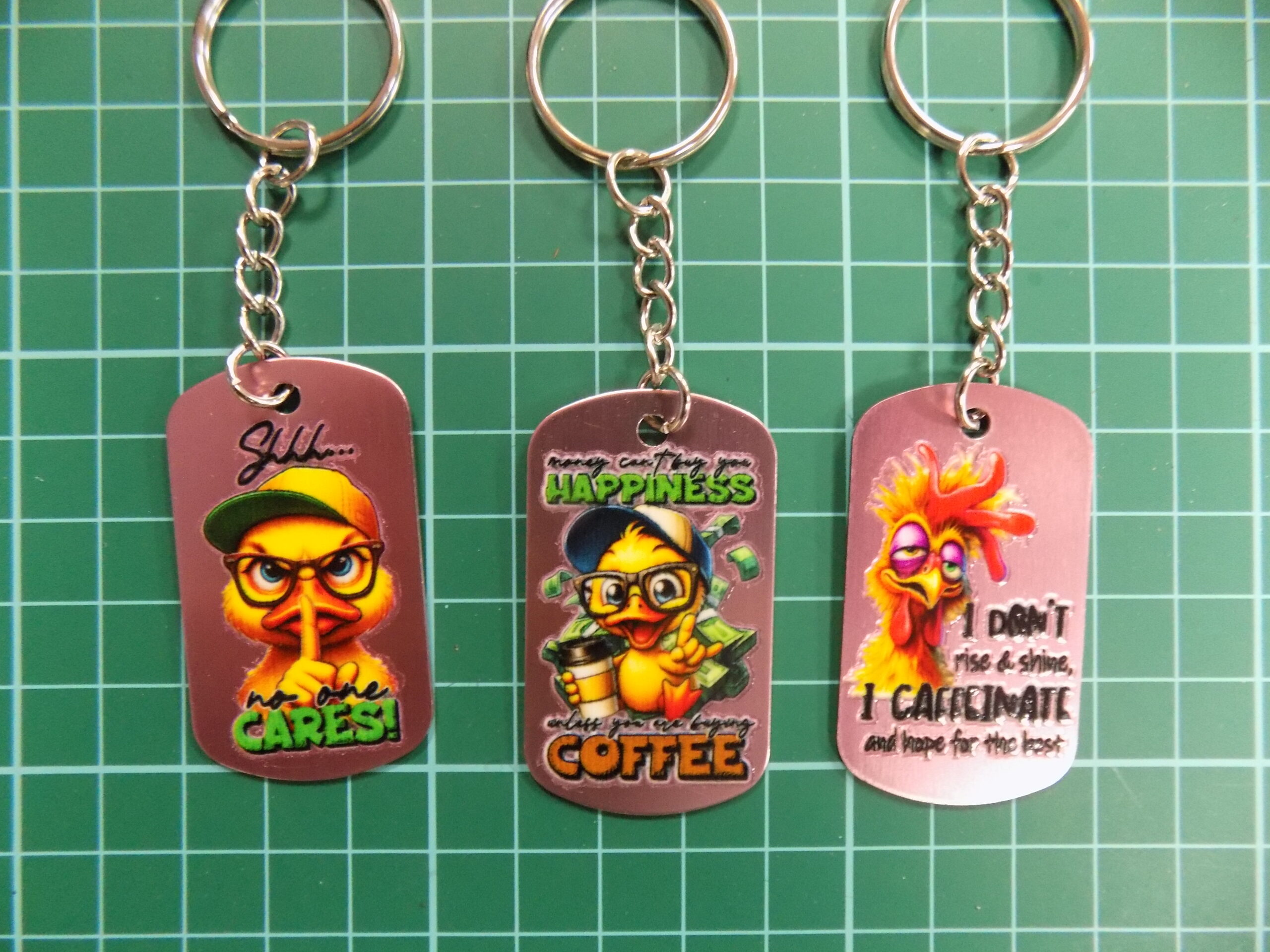 Dog tag Keyring - Image 3